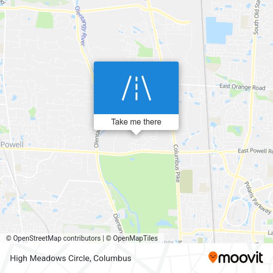 Mapa de High Meadows Circle
