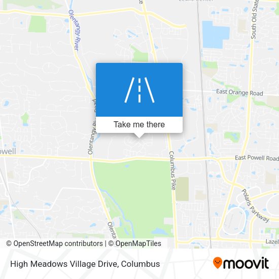 Mapa de High Meadows Village Drive