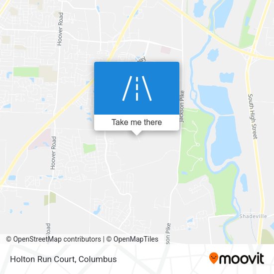 Mapa de Holton Run Court