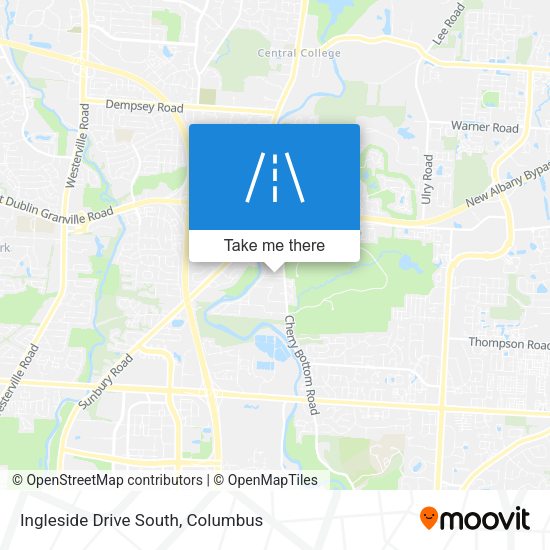 Ingleside Drive South map