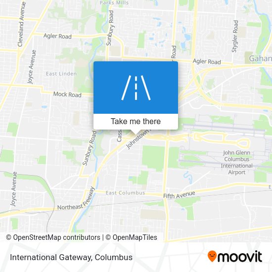 Mapa de International Gateway