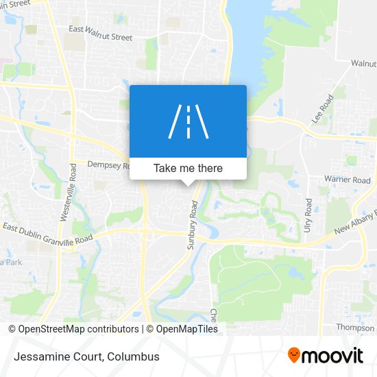 Mapa de Jessamine Court