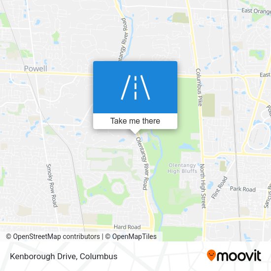 Mapa de Kenborough Drive