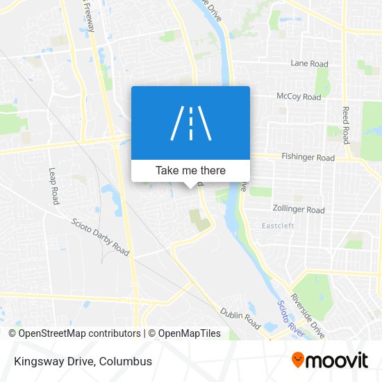 Mapa de Kingsway Drive