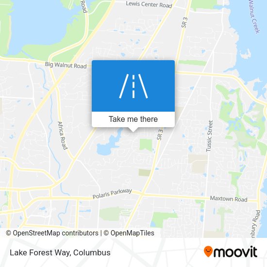 Mapa de Lake Forest Way