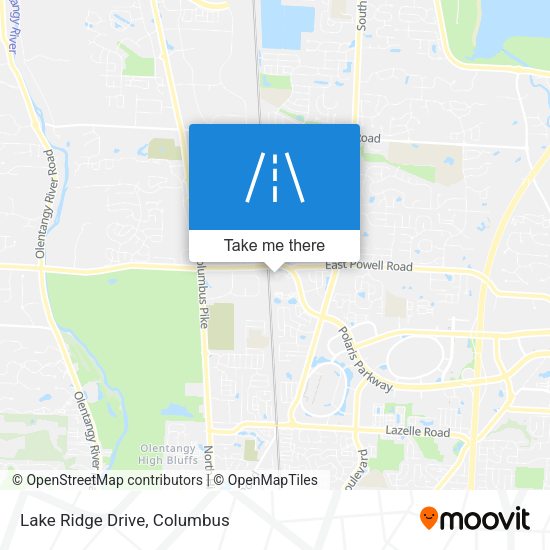 Mapa de Lake Ridge Drive