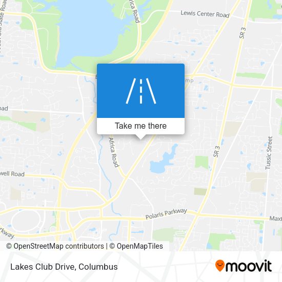 Mapa de Lakes Club Drive