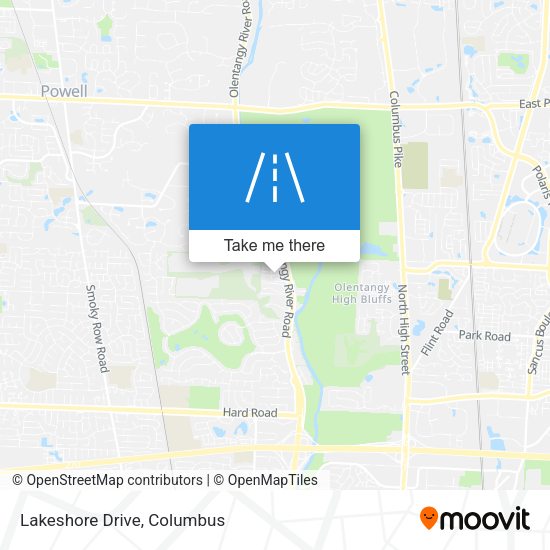Mapa de Lakeshore Drive