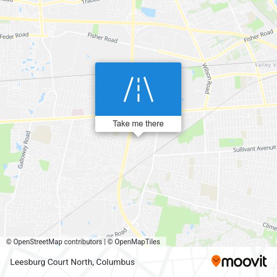 Leesburg Court North map