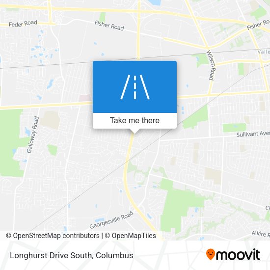 Longhurst Drive South map