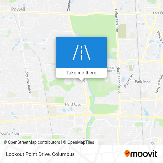 Lookout Point Drive map