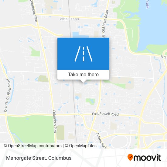 Mapa de Manorgate Street