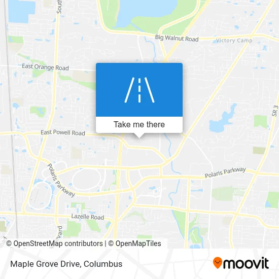 Maple Grove Drive map