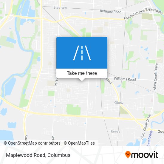 Mapa de Maplewood Road