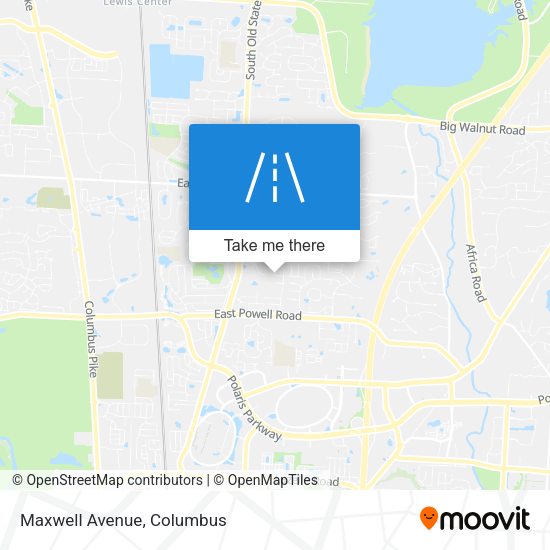 Mapa de Maxwell Avenue