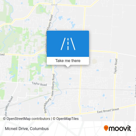 Mapa de Mcneil Drive