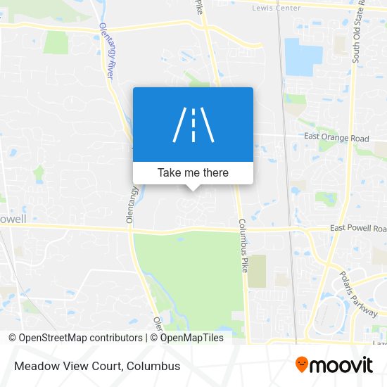Mapa de Meadow View Court
