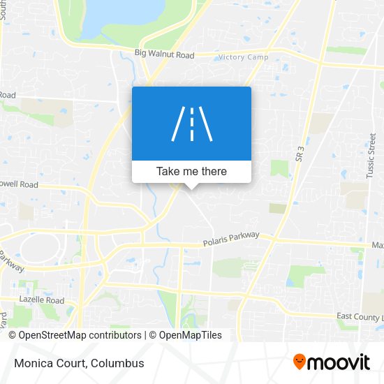 Mapa de Monica Court