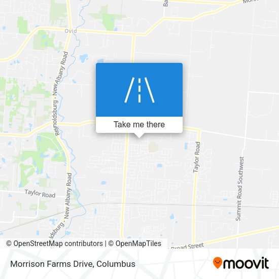Morrison Farms Drive map