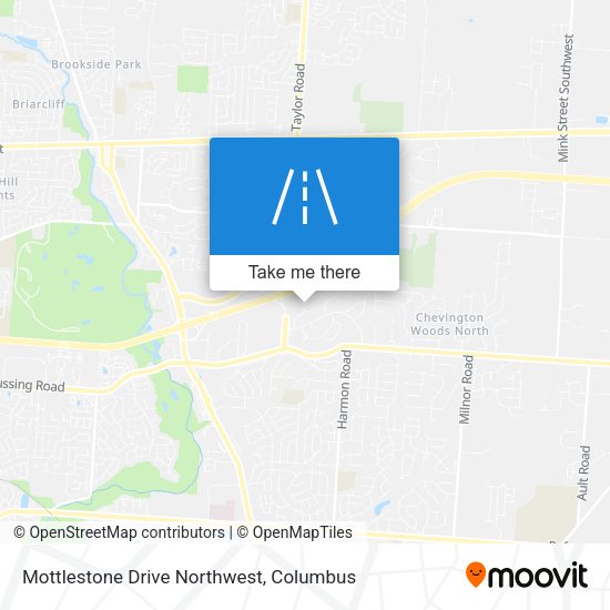 Mottlestone Drive Northwest map