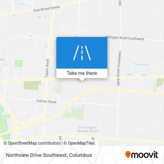 Northview Drive Southwest map