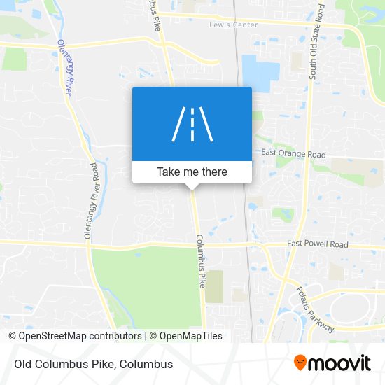 Mapa de Old Columbus Pike