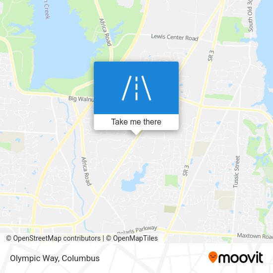 Mapa de Olympic Way