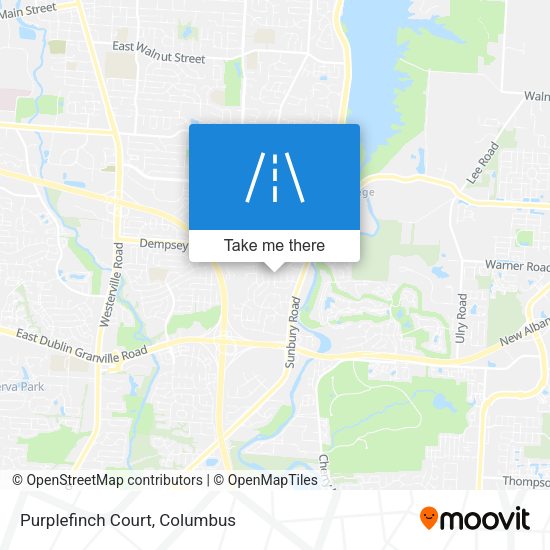 Mapa de Purplefinch Court