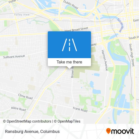Mapa de Ransburg Avenue