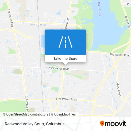 Mapa de Redwood Valley Court