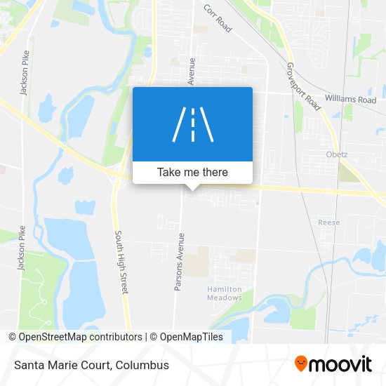 Mapa de Santa Marie Court