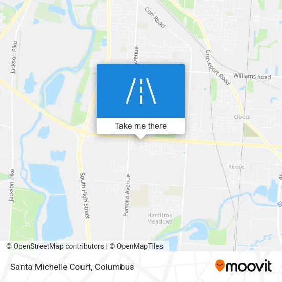 Santa Michelle Court map