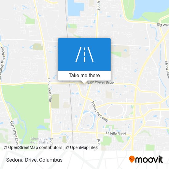 Mapa de Sedona Drive