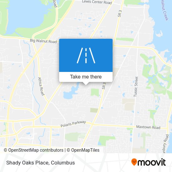 Mapa de Shady Oaks Place