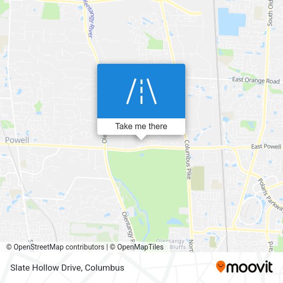 Slate Hollow Drive map
