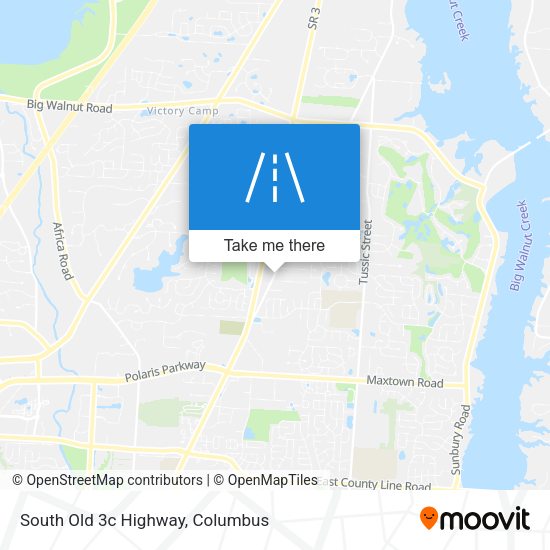 South Old 3c Highway map