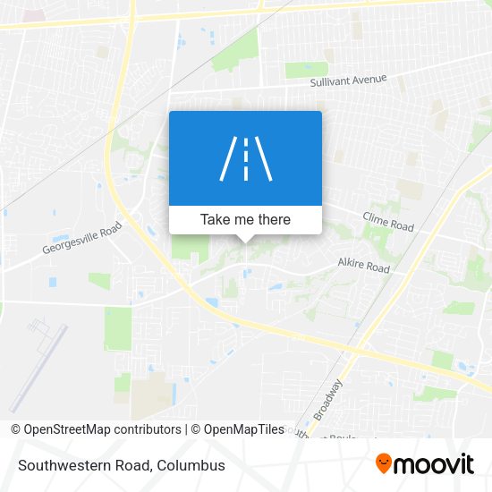 Mapa de Southwestern Road