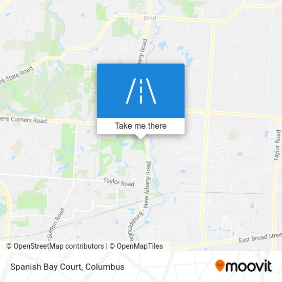 Mapa de Spanish Bay Court