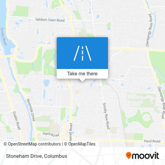 Mapa de Stoneham Drive