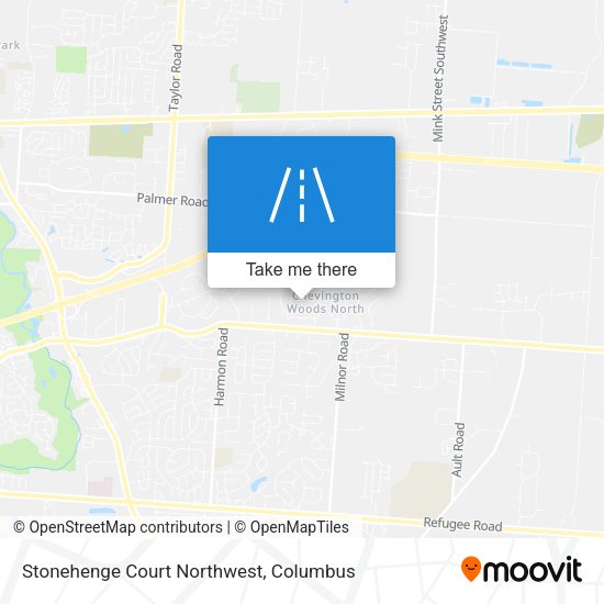 Stonehenge Court Northwest map