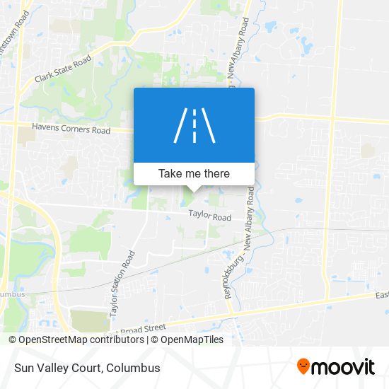 Sun Valley Court map