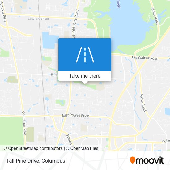 Mapa de Tall Pine Drive