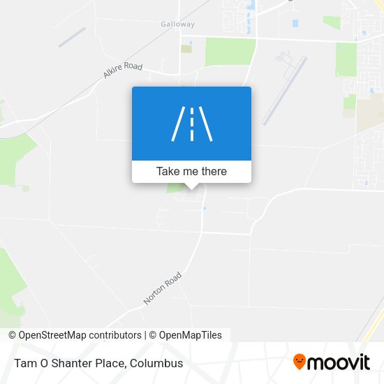 Mapa de Tam O Shanter Place