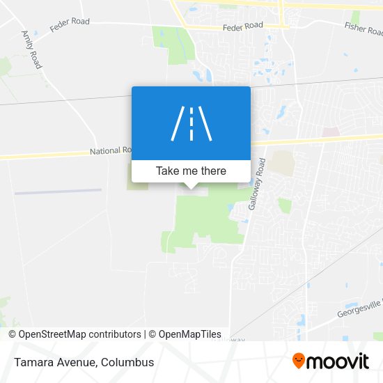 Mapa de Tamara Avenue