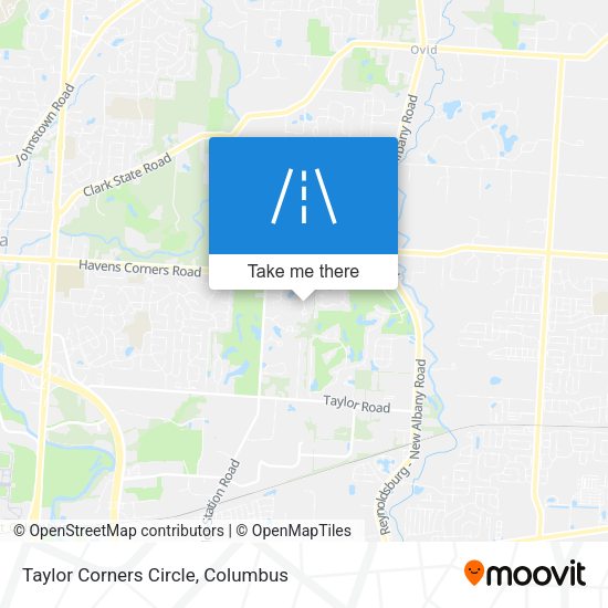 Mapa de Taylor Corners Circle
