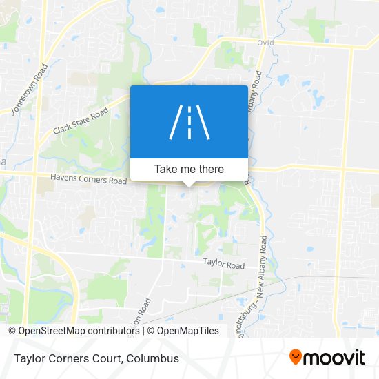 Taylor Corners Court map