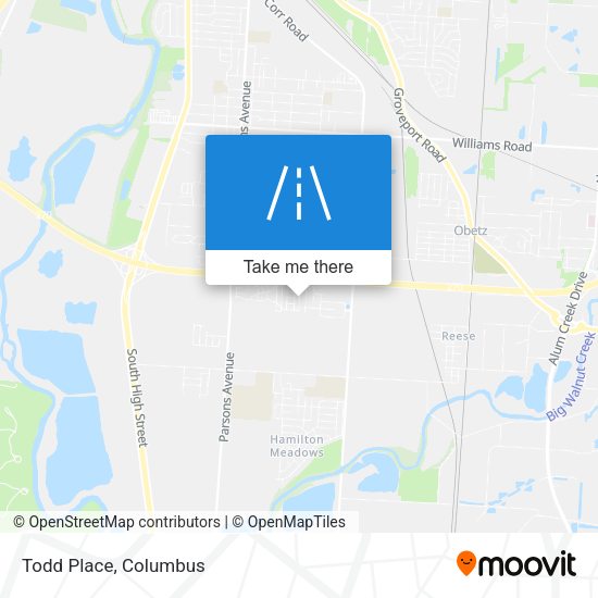 Mapa de Todd Place