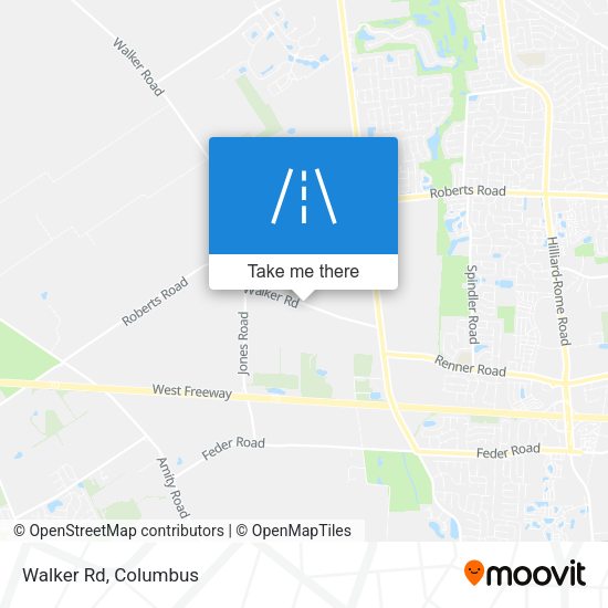 Mapa de Walker Rd