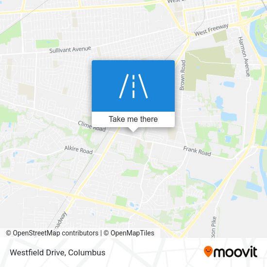 Westfield Drive map