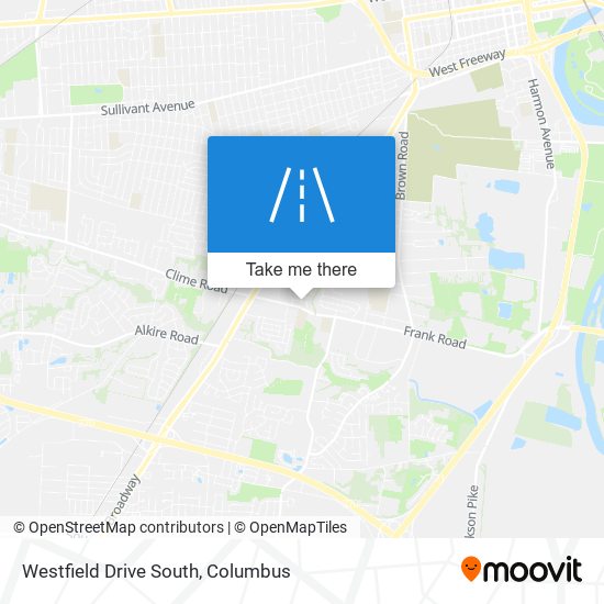 Mapa de Westfield Drive South